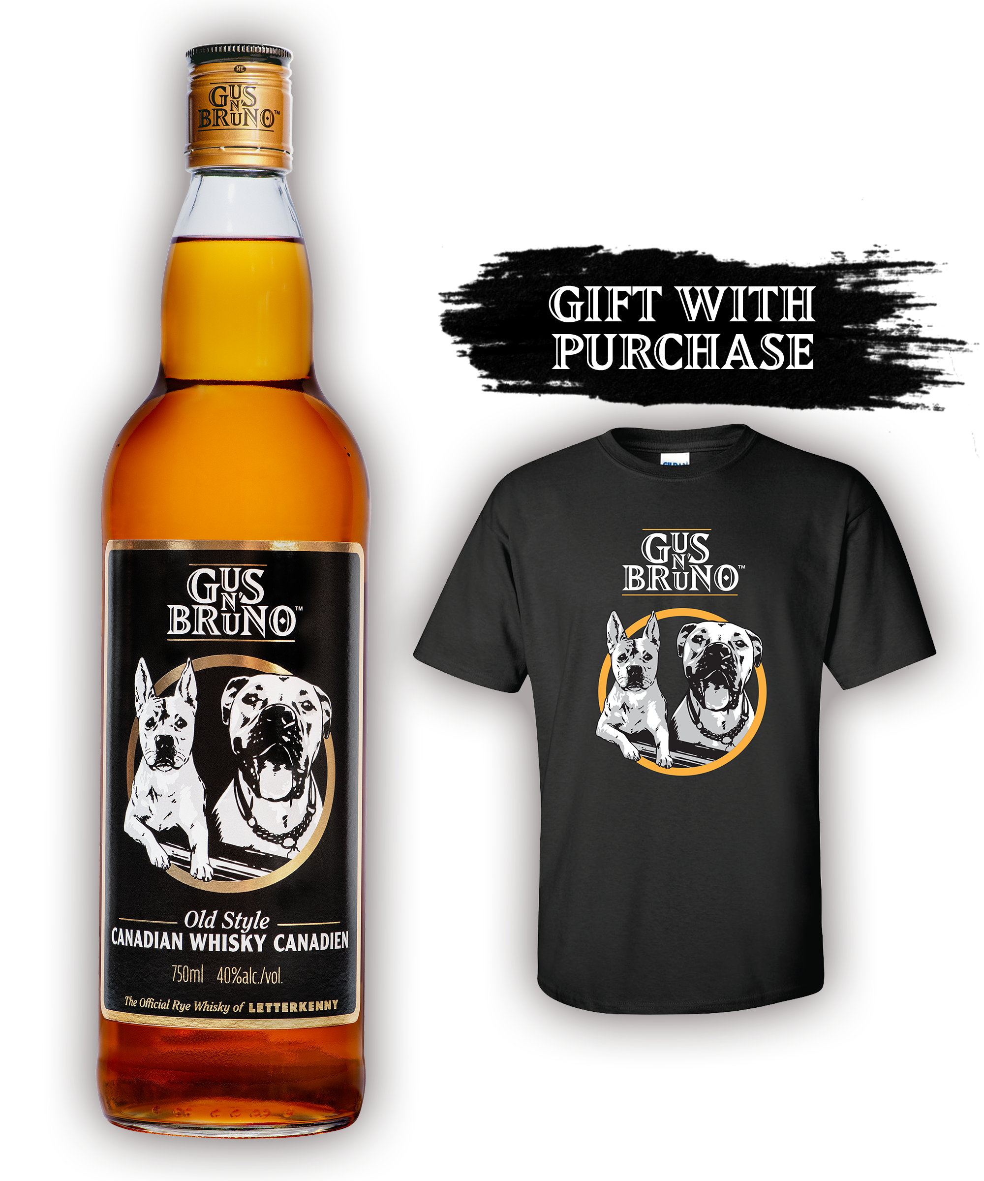 Old Style Canadian Whisky + T-Shirt